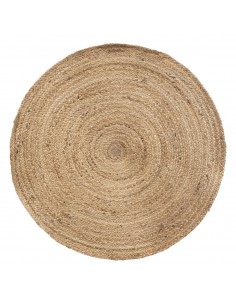 NATURAL - Tapis rond en...