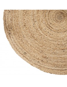 NATURAL - Tapis rond en... 2