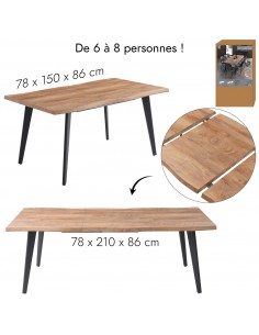 FOREST - Table extensible 6... 2