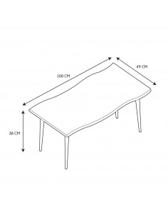 FOREST - Table basse pieds... 2