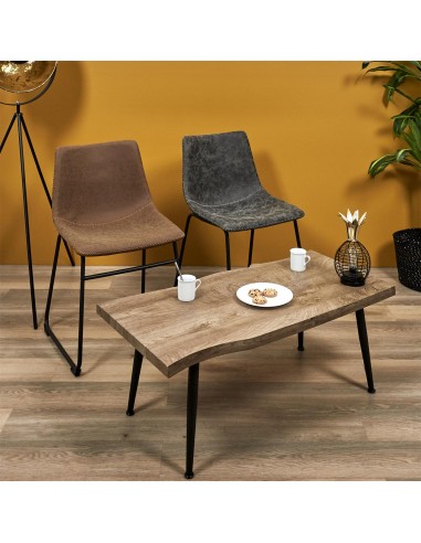 FOREST - Table basse pieds noirs