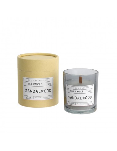 KRAFT - Bougie parfumée mèche en bois...