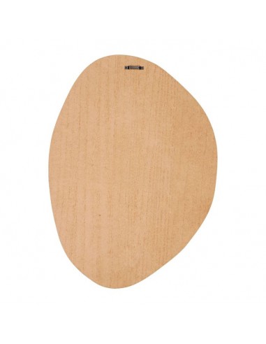 ORGANIQUE - Miroir bois foncé D50CM