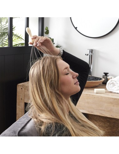 Masseur de tête en bois