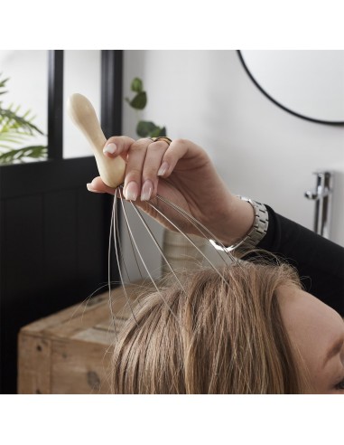 Masseur de tête en bois