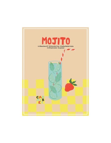 MOJITO - Affiche 30x40cm