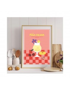 Piña Colada - Affiche 30x40cm 2