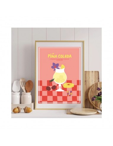 Piña Colada - Affiche 30x40cm