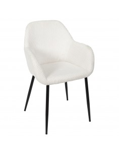 SCOTT - Fauteuil en velours...