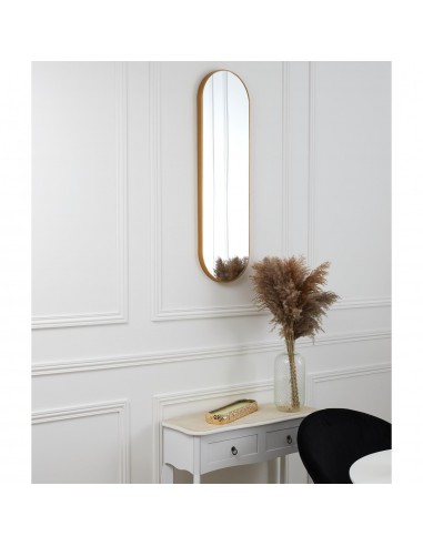 LOUNGE - Miroir doré 30X100cm
