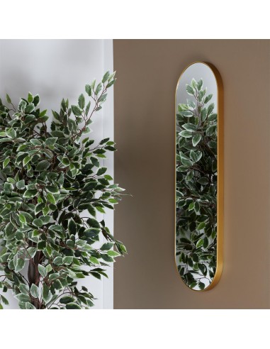 LOUNGE - Miroir doré 30X100cm