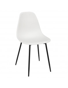 GUSTAVE - Chaise blanche...