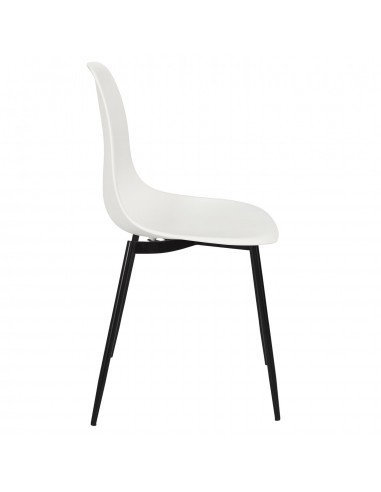 GUSTAVE - Chaise blanche scandinave...