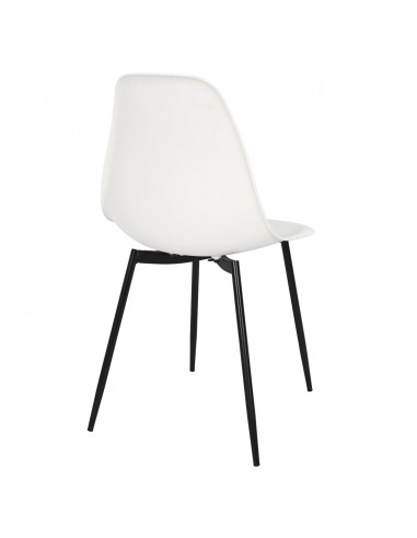 GUSTAVE - Chaise blanche scandinave...