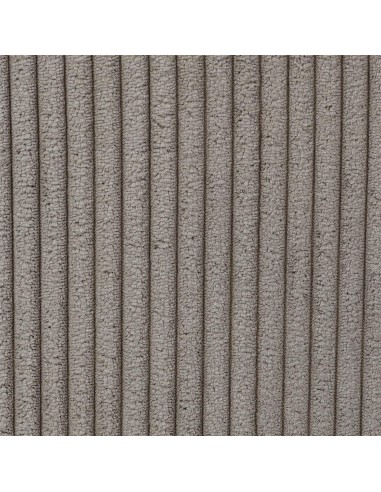 SCOTT - Fauteuil en velours - taupe