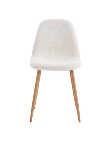 FREYA - Chaise scandinave bouclette