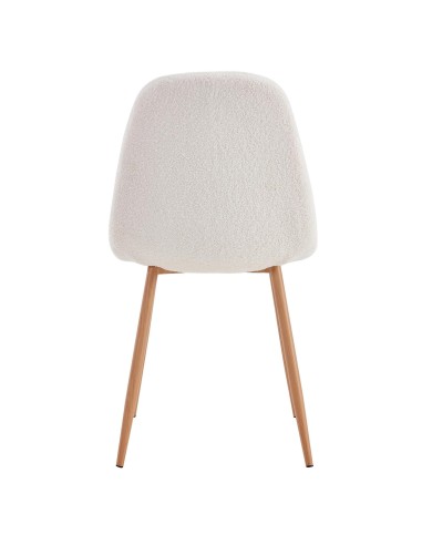 FREYA - Chaise scandinave bouclette