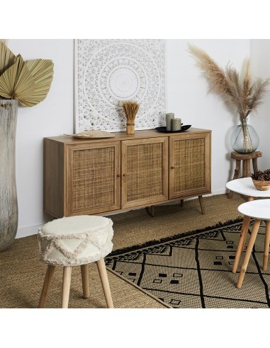 BAIA - Buffet 3 portes en bois et...