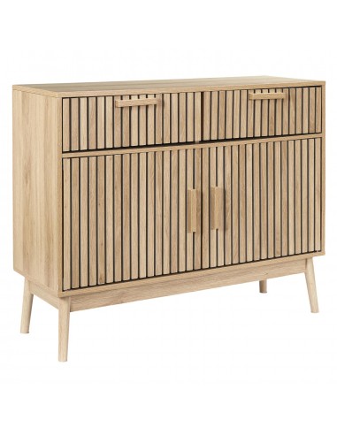 KARA - Buffet en bois naturel h80cm