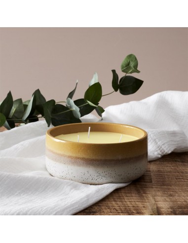CITRON - Bougie parfumée céramique à...