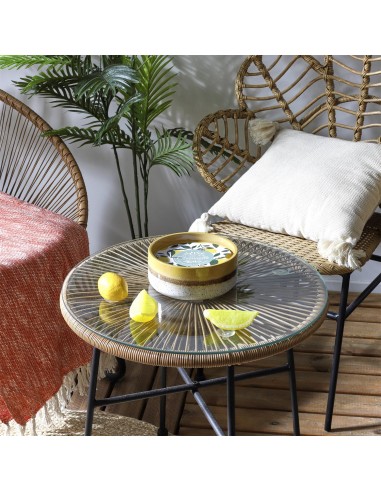 CITRON - Bougie parfumée céramique à...