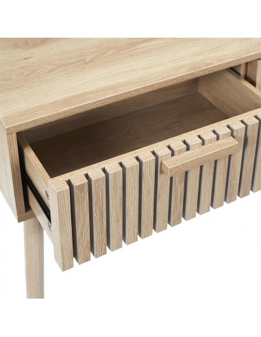 KARA - Console en bois 2 tiroirs