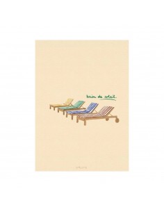 BAIN DE SOLEIL - Affiche...