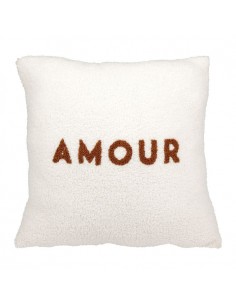 AMOUR - Housse de coussin à...