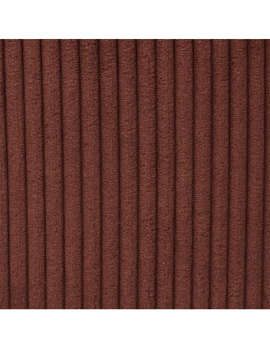 SCOTT - Fauteuil en velours - Terracotta