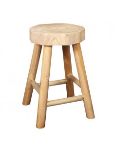 NATURAL - Haut tabouret en...