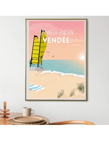 La Vendée - Affiche 30x40cm