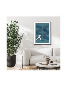 ESCRIME - Affiche 30x40cm 2