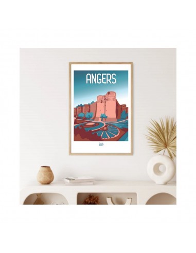 ANGERS - Affiche 30x40cm