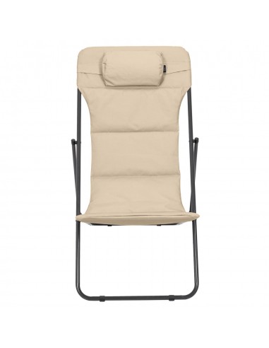 CORFOU - Transat pliable beige