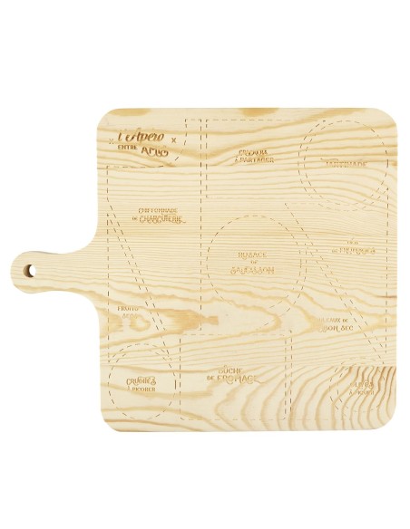 BISTROT - Planche en bois de présentation design