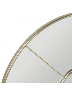 CASA - Miroir métal doré 2