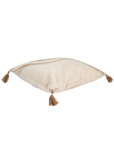 NATURAL - Housse de coussin beige et...