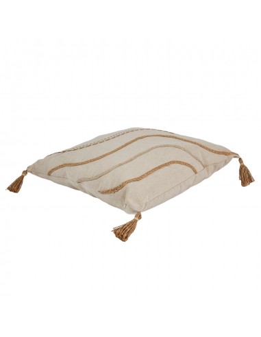 NATURAL - Housse de coussin beige et...