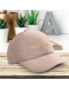 Casquette en velours Bichette 2