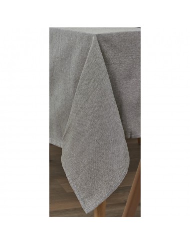 NATURAL - Nappe en coton vert olive...