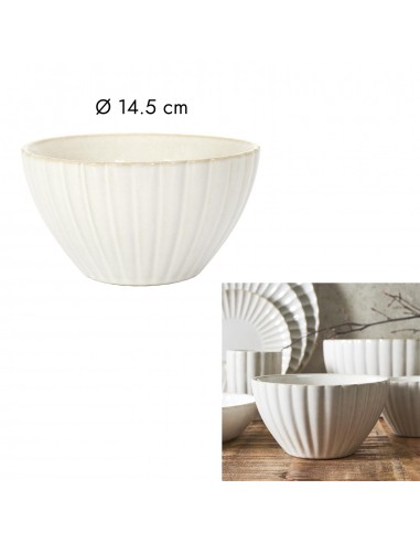 VLORA - Bol en grès D14.5 cm