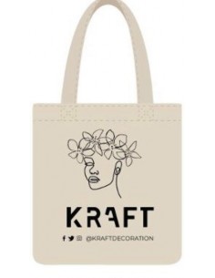 Tote bag en coton bio KRAFT