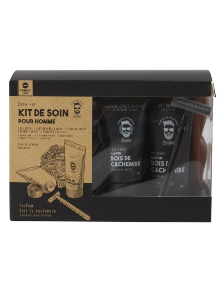 Coffret de 5 accessoires soin du corps pour homme