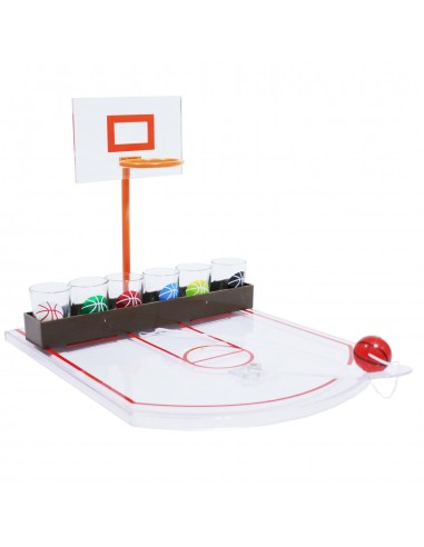 Jeu à boire basket et 6 verres