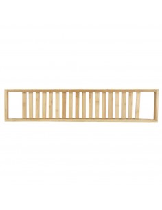 Pont de baignoire en bambou 2