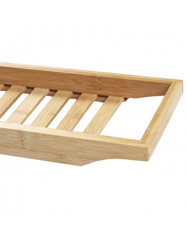 Pont de baignoire en bambou