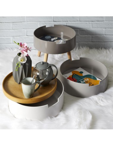 AU GRES DU TEMPS - Mug gris 30cl