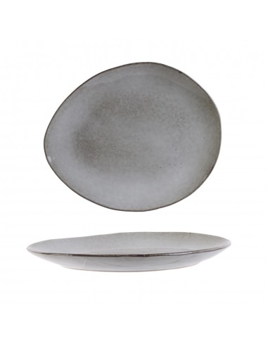 AU GRES DU TEMPS - Assiette à dessert...