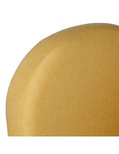 AUGUSTE - Fauteuil design ocre