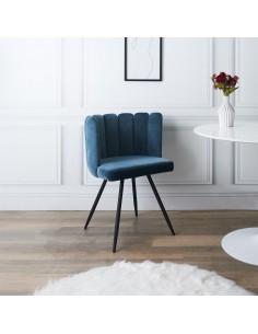 ARIELLE - Chaise en velours... 2